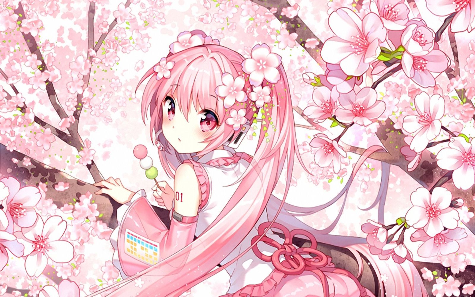 初音ミク sakura by 生物股长 一图流pv付