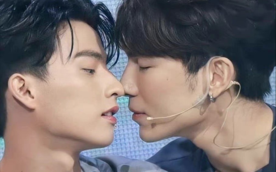 活动作品缪糕mewgulf缪总和奶糕小娇妻的亲亲瞬间