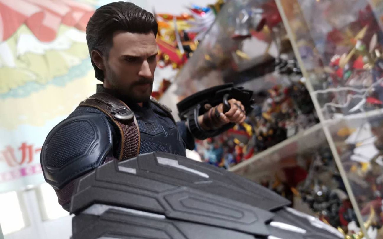 【多胶鱼】专门配给hottoys的瓜子盾(wakanda shield)美国队长的装逼