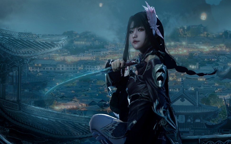 这种cos图是怎么产生的呢手把手教会,一梦江湖暗香cos