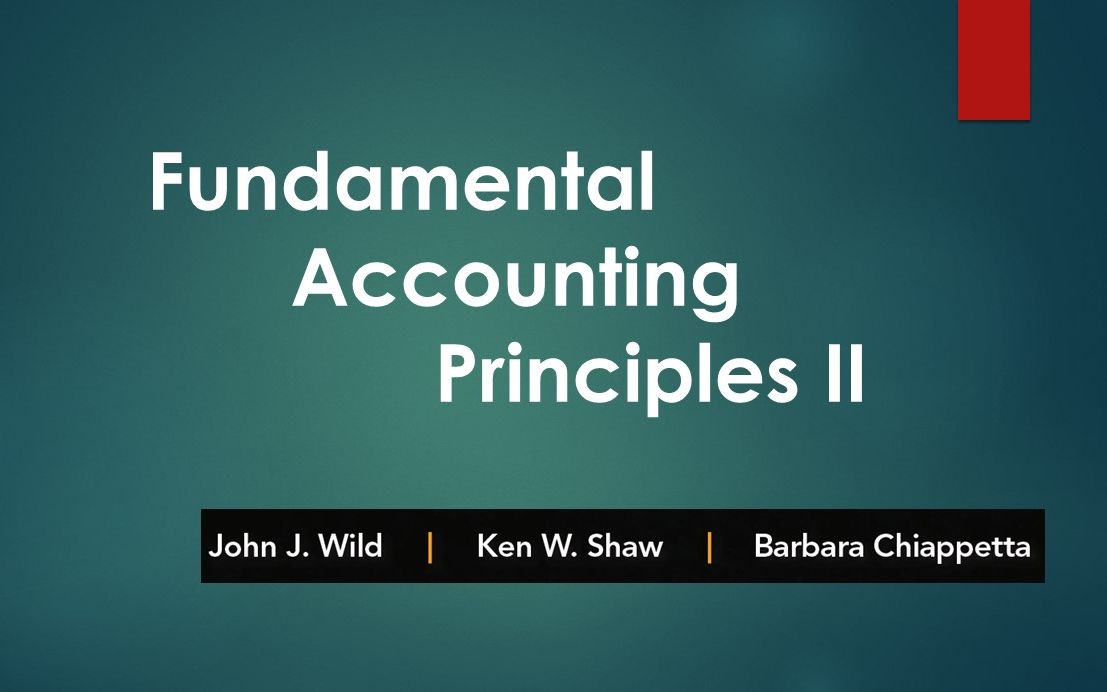 [图]财务会计+管理会计 | Financial& Managerial Accounting | Accounting 2 | JCCC