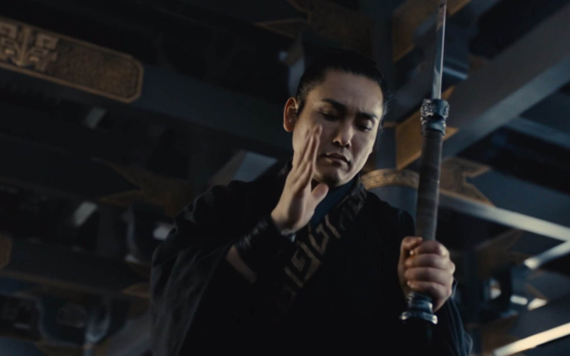 电影王者天下左慈将军饰演者坂口拓讲解秦国剑术