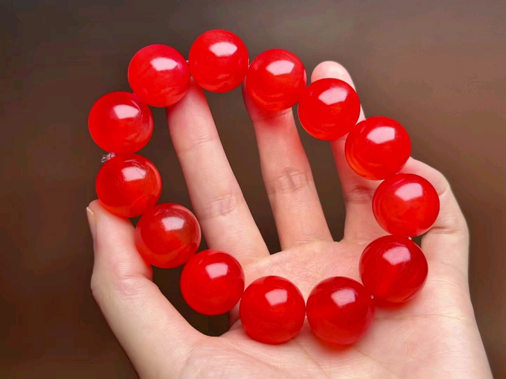 红红火火皮皮珠1.8手串