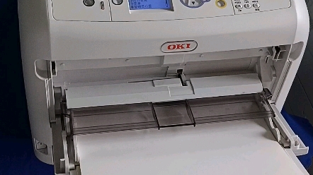 OKi彩色激光打印机，平进平出不卡纸，可打A4幅面  A3幅面标签彩色打印机，自动双面打印 #不干胶标签打印机 #彩色打印机 #铜版纸打印机