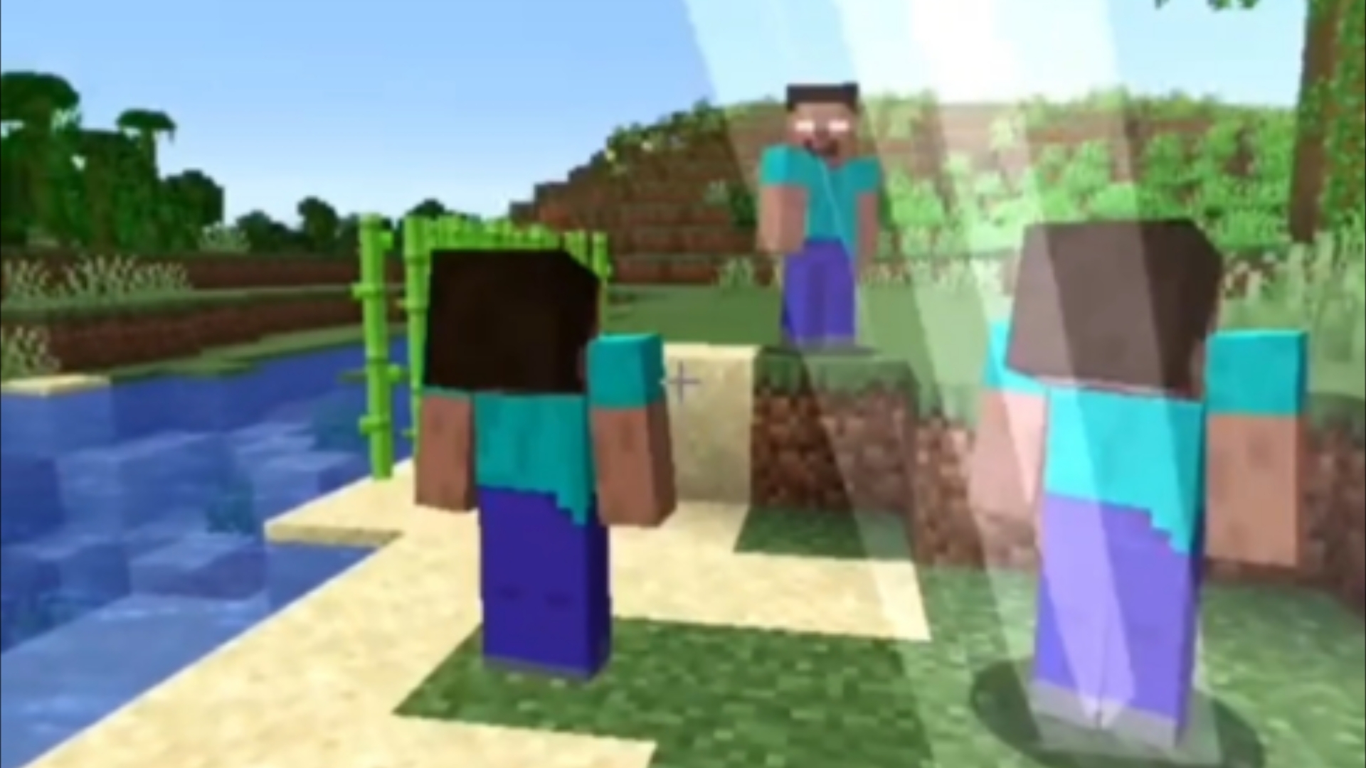 minecraft:看我如何把三个him拿捏的