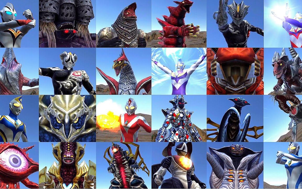 奥特怪兽决斗驯兽师必杀平成三杰篇1