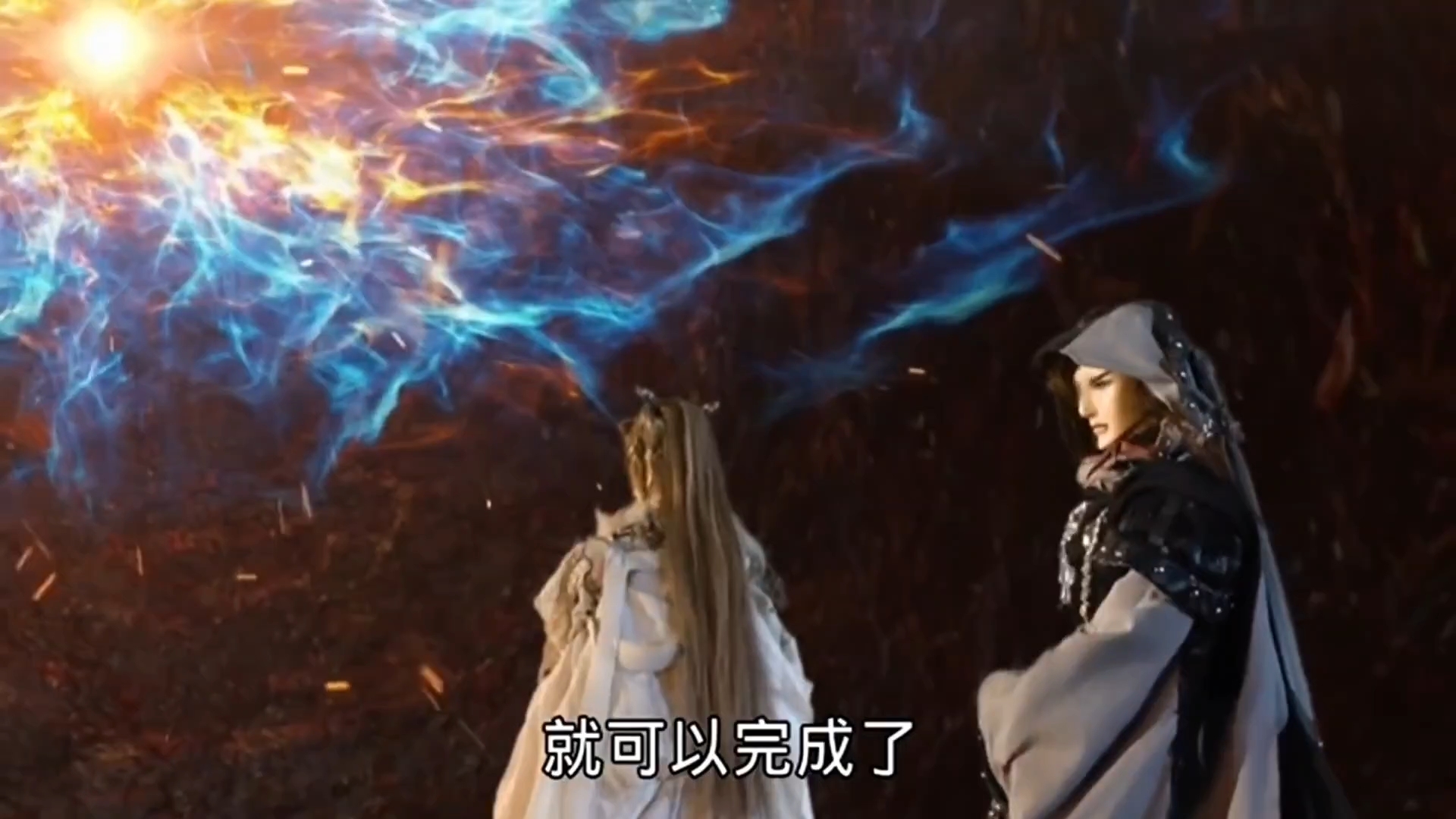 为升级墨狂阻止元邪皇,玄狐牺牲抱墨狂投炉