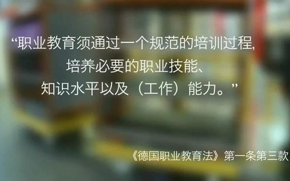 德国的职业教育哔哩哔哩bilibili