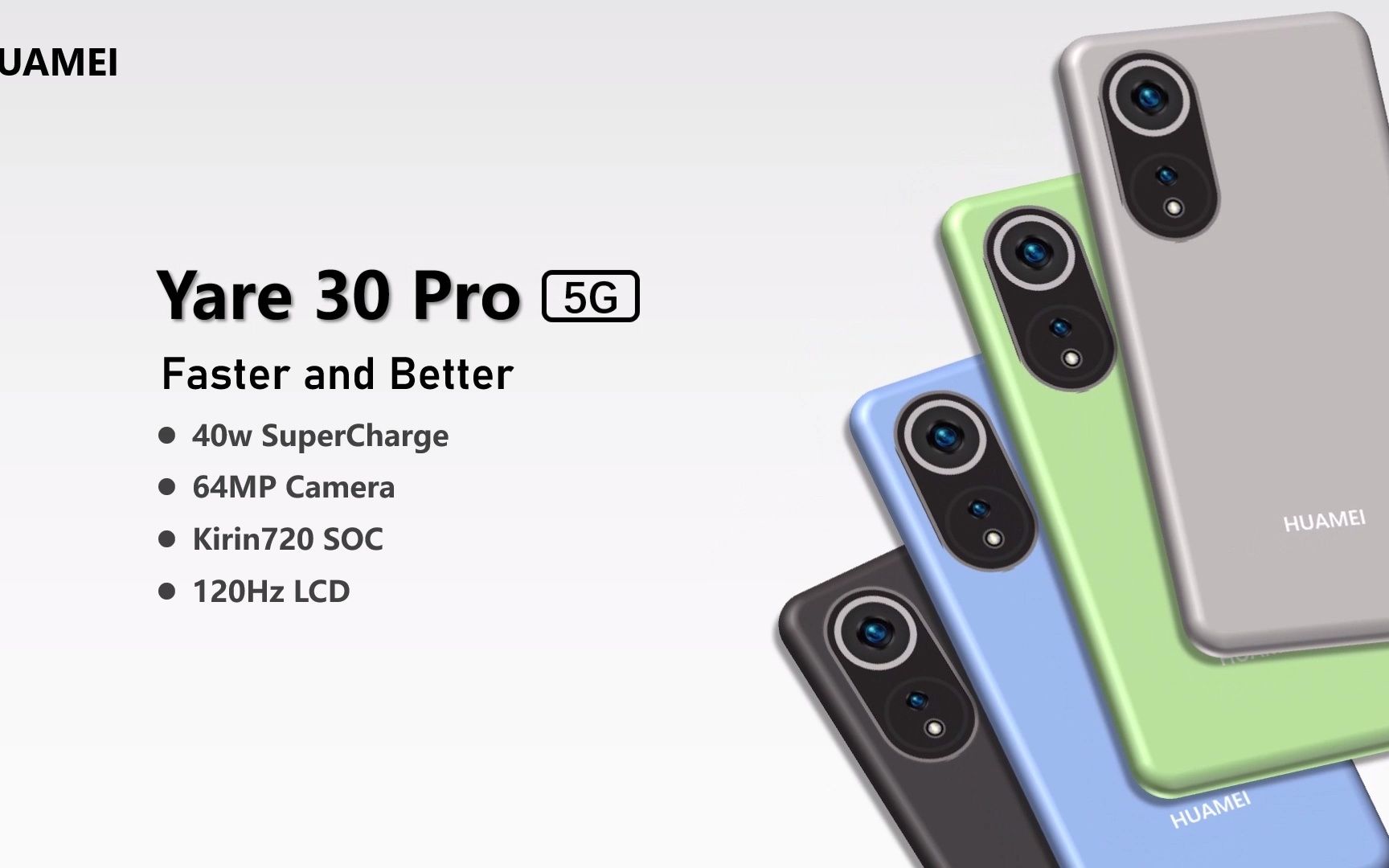 【英文重置】Virtual launch—Yare 30 Pro 5G smartphone哔哩哔哩bilibili