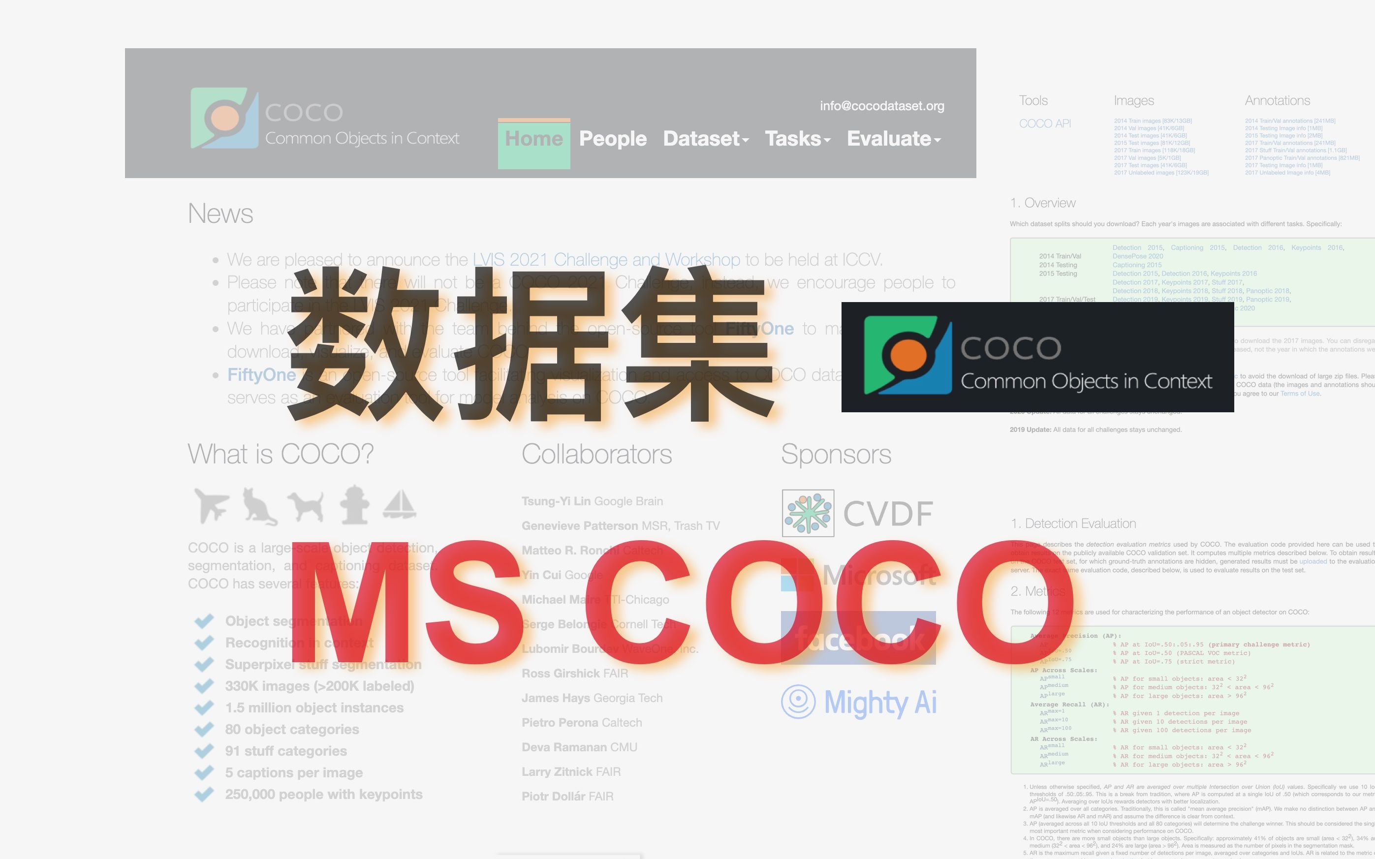 MS COCO 数据集研究哔哩哔哩bilibili