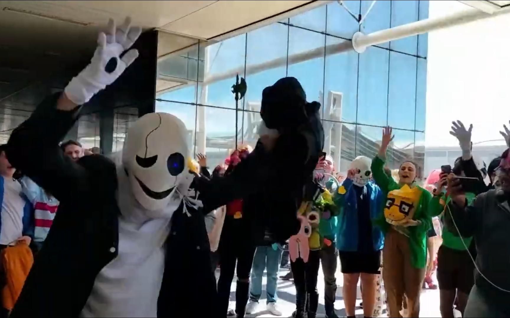 [图]【Undertale/Deltarune】 COSPLAY GROUP (Romics 32)