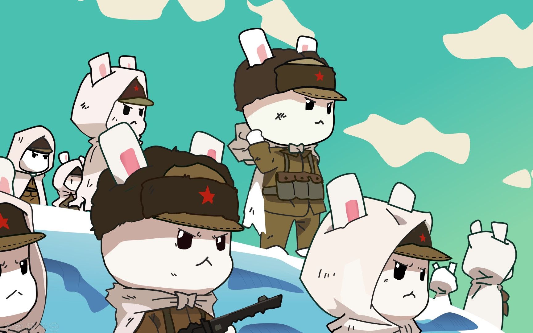 ppt鼠绘那年那兔那些事