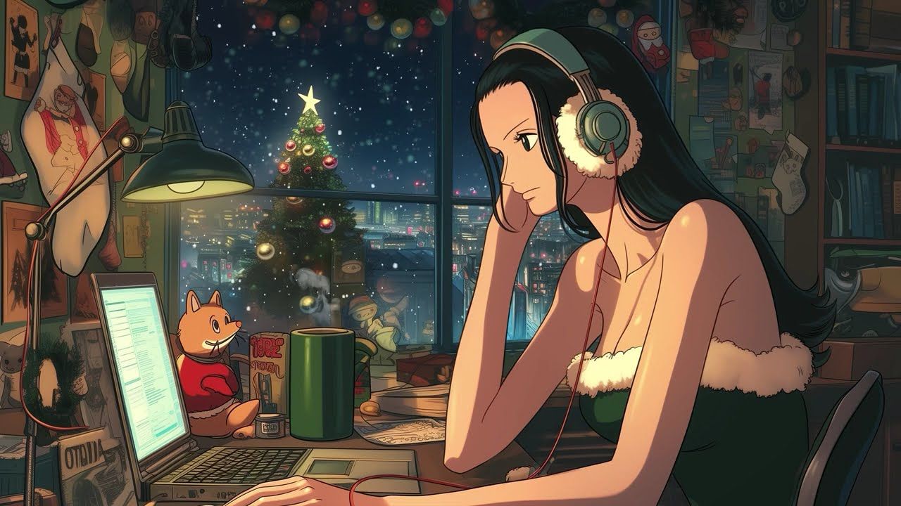 【动漫lofi】《海贼王》之 妮可·罗宾 - 适合在家学习的音乐 ☕