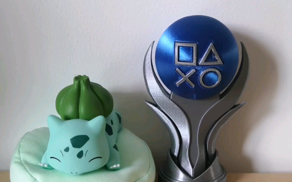 2022年6月老婆送的白金奖杯