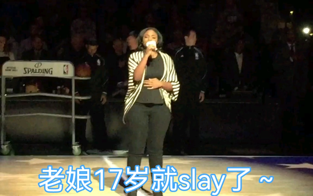 [图]【时年17岁的厚嗓女中】Jai'Len Josey - National Anthem