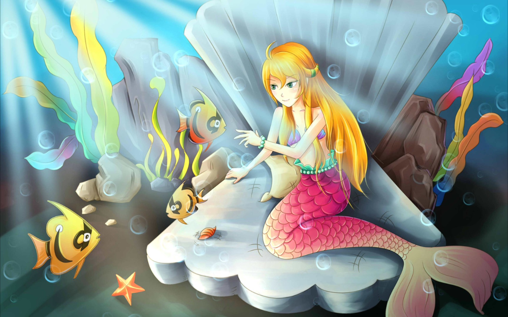 活动作品什么有美人鱼