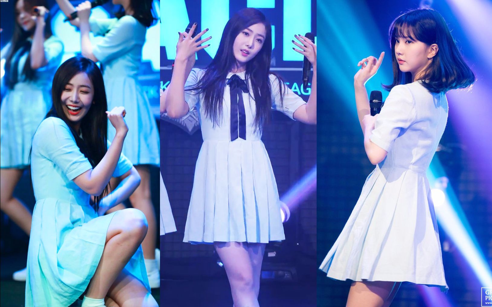 【gfriend】gfriend 突击风暴决赛活动公演 全员 sinb 银河 171112