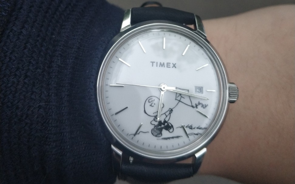 天美时史努比65周年纪念手表