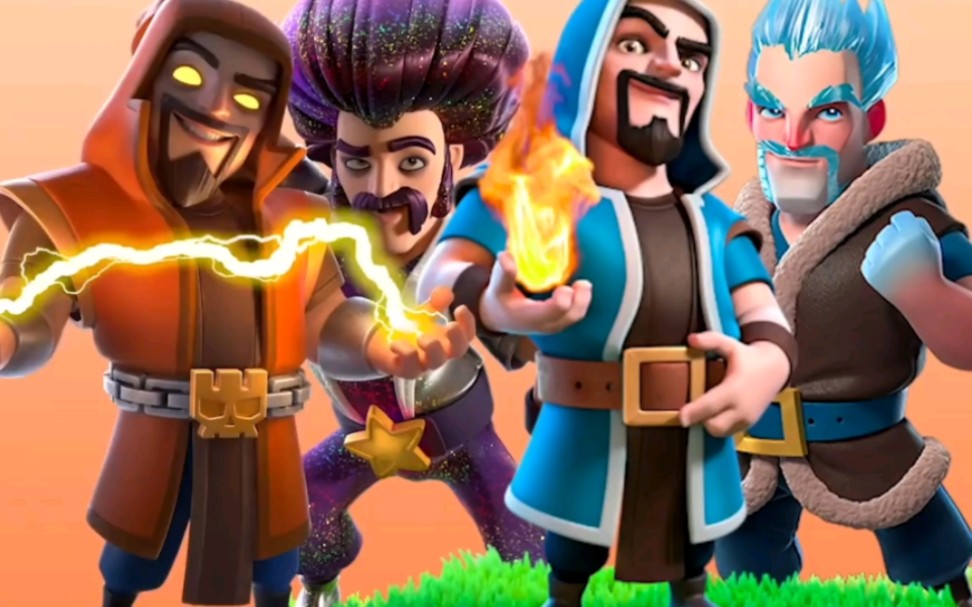 部落冲突四种法师你觉得哪个更牛