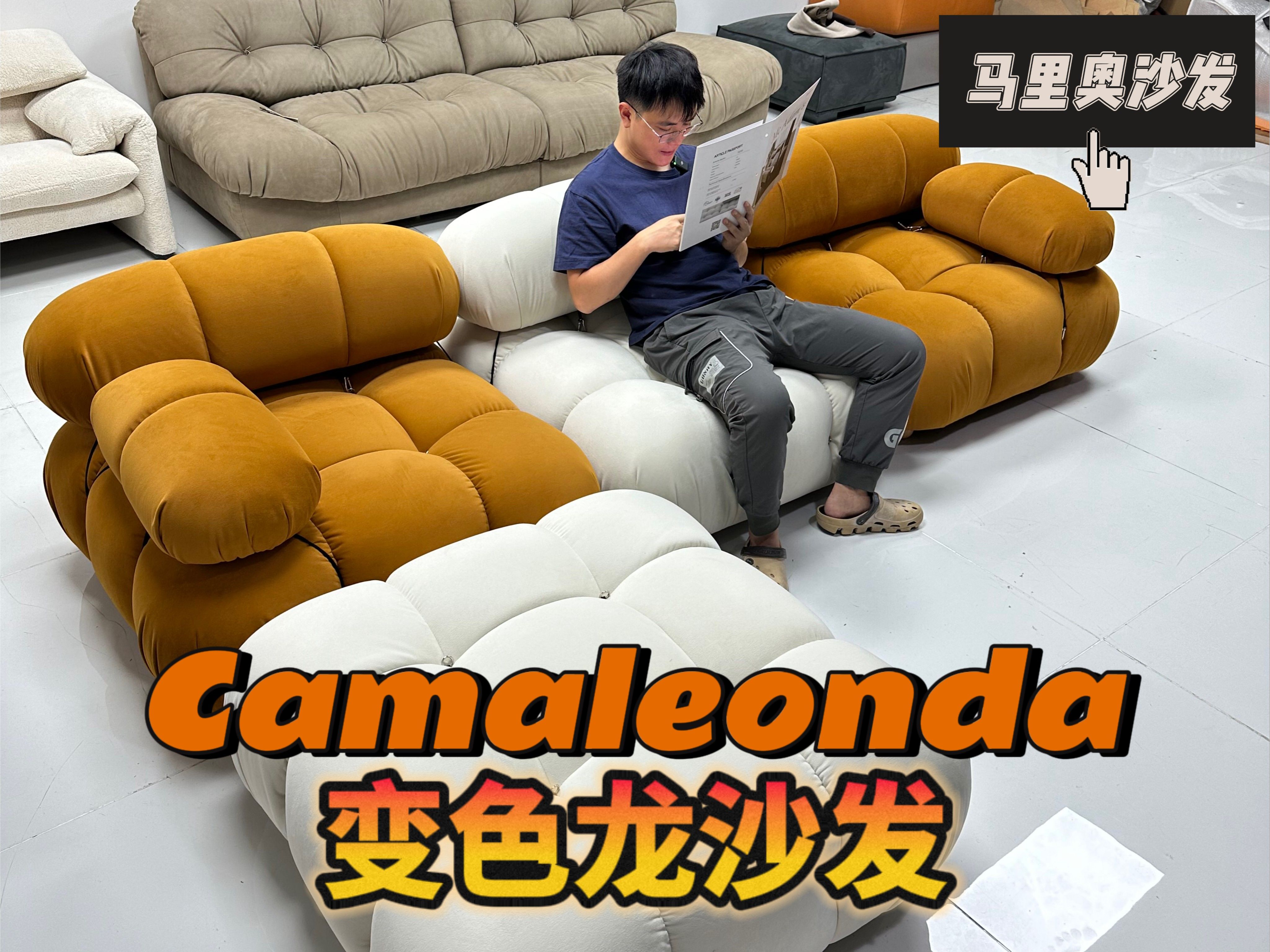 Camaleonda变色龙组合沙发哔哩哔哩bilibili