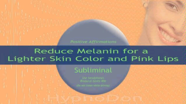 Reduce melanin for a lighter skin color and pink lips哔哩哔哩bilibili