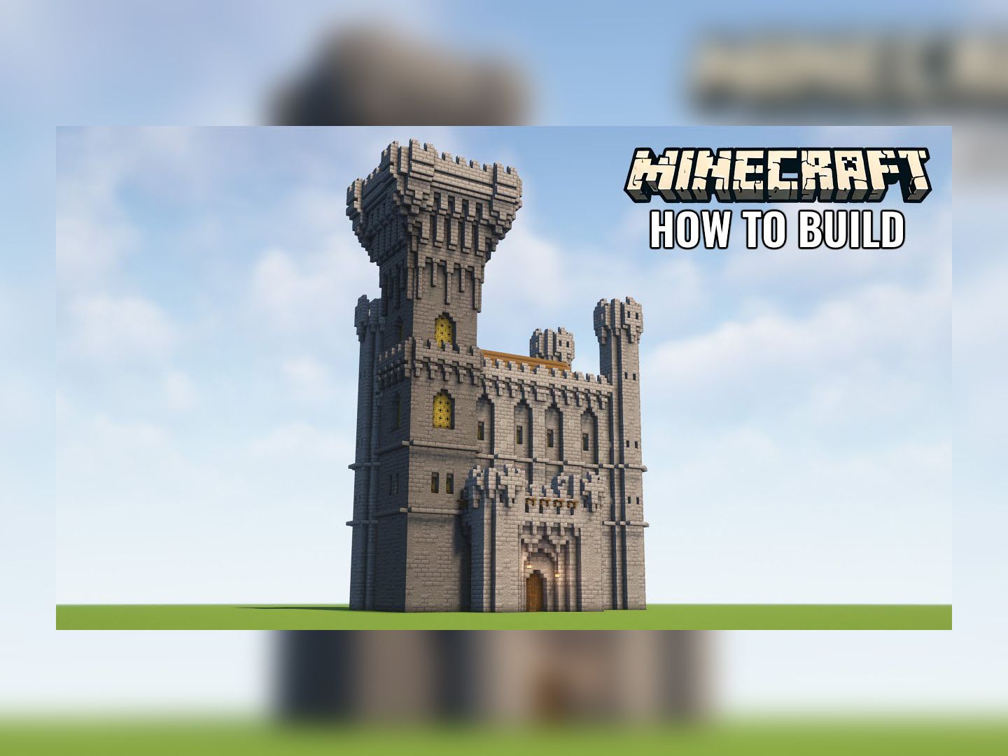 【Minecraft建筑教程】如何建造中世纪要塞教程哔哩哔哩bilibili我的世界