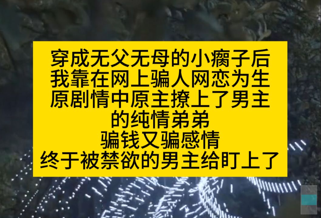 原耽推文 穿成小瘸子后,我靠骗人网恋为生,结果恋到了男主的纯情弟弟……哔哩哔哩bilibili