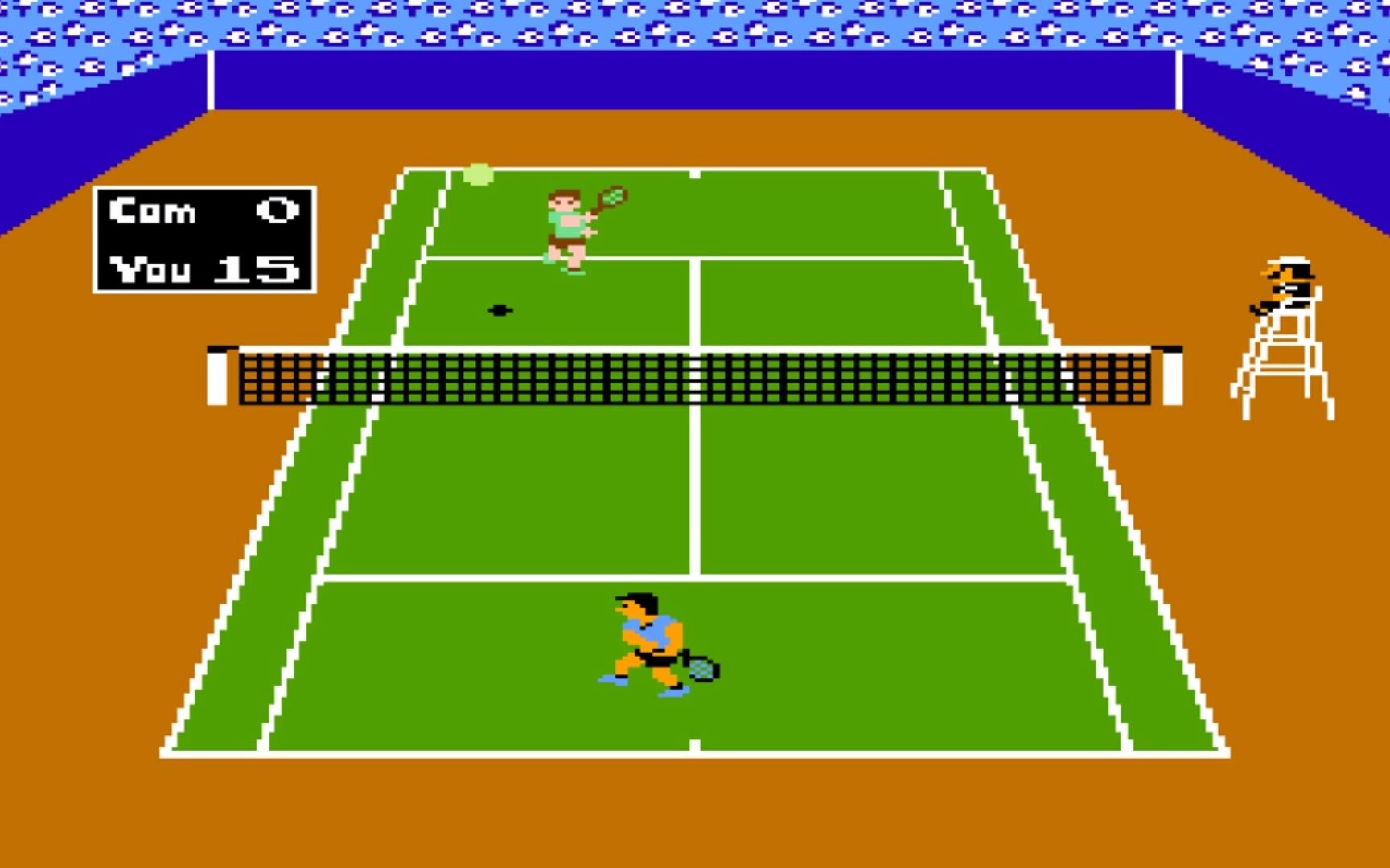 木子小驴解说《fc红白机网球》回忆童年经典游戏系列试玩