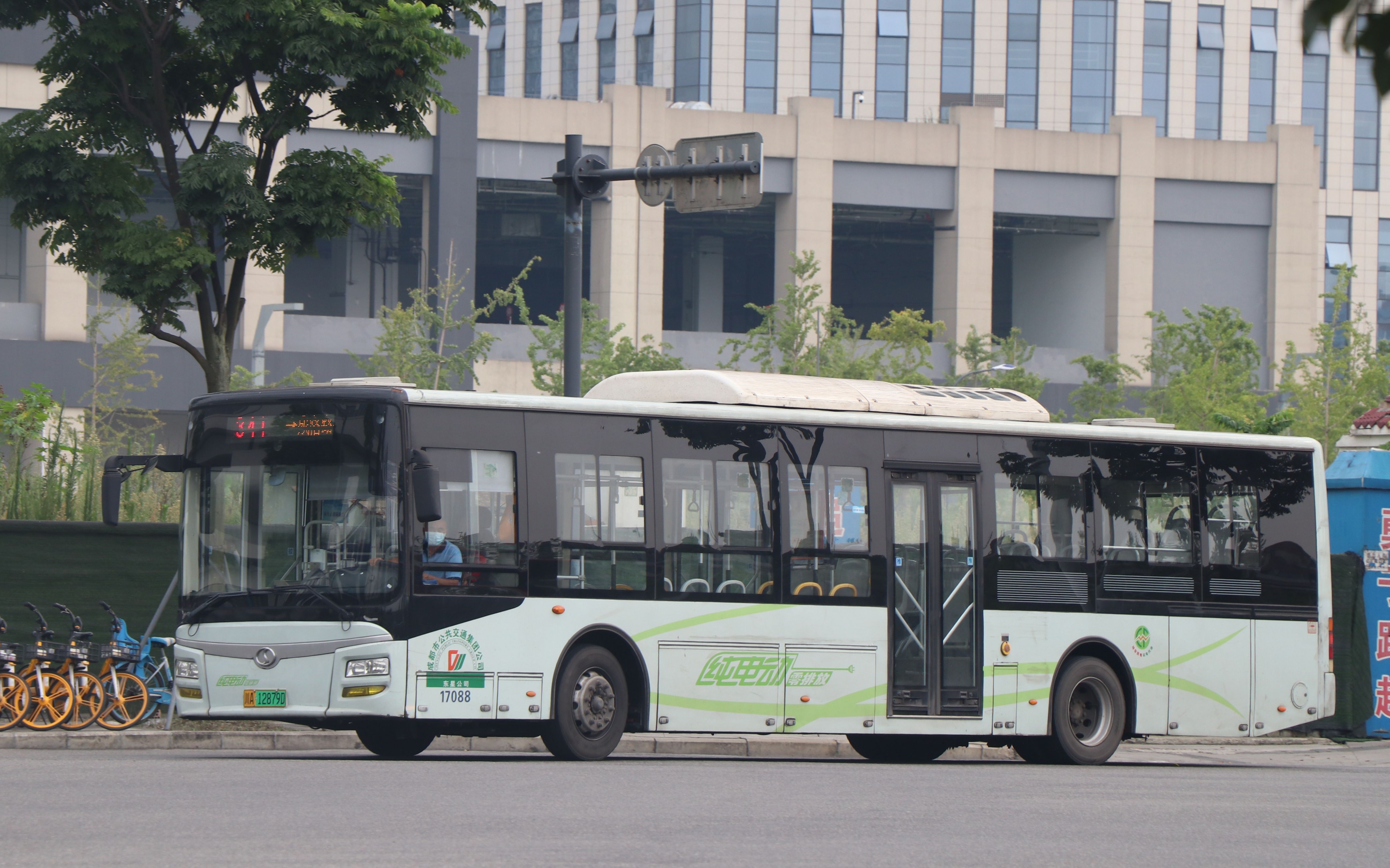 【高龄鬼叫纯电动】成都公交·东星 120路 火车南站公交站→十陵公交