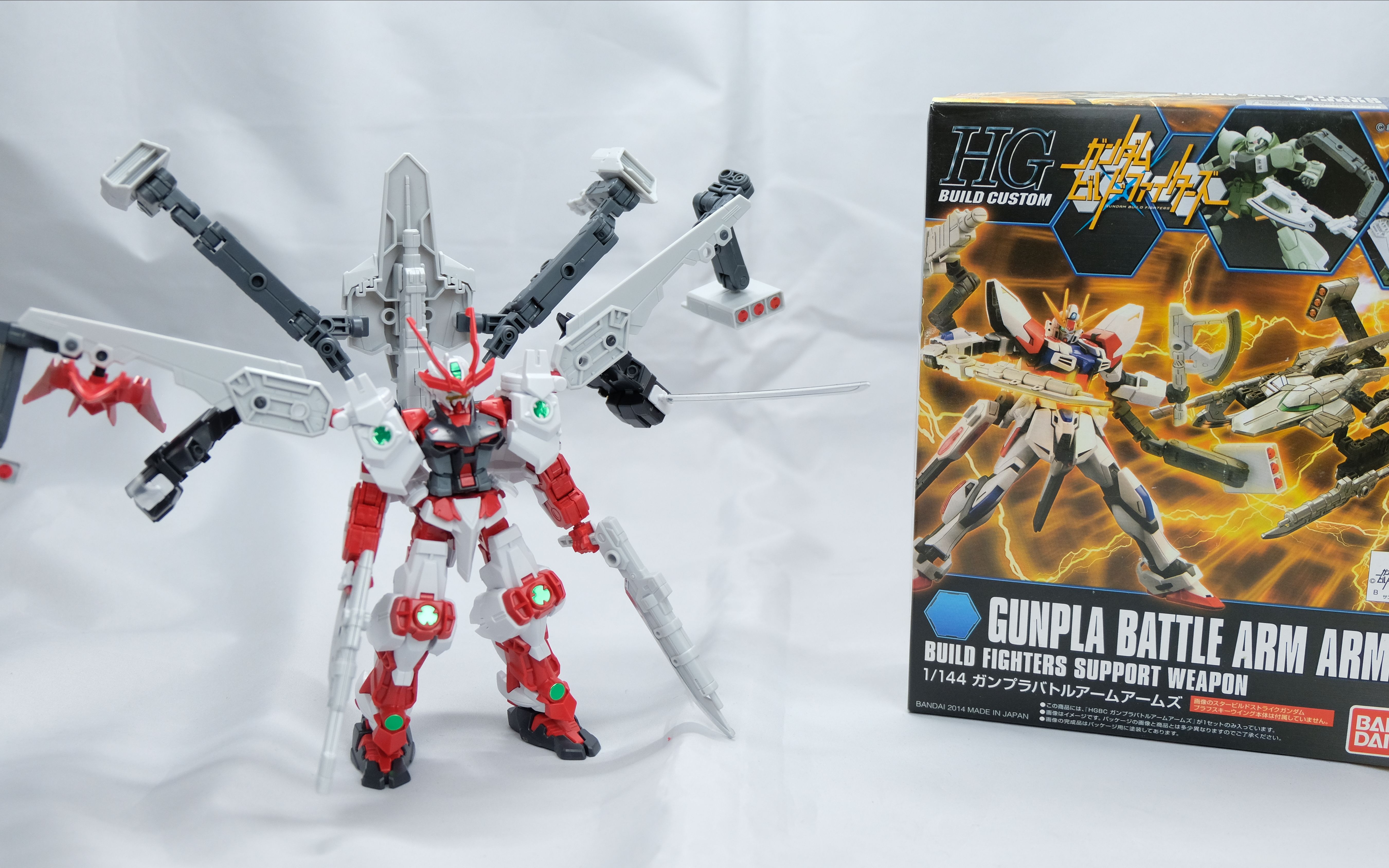 【测评】hg战国异端顽太无&武器背包