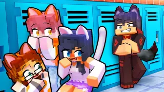 Descargar video: 【Aphmau】旺财误闯猫学校！