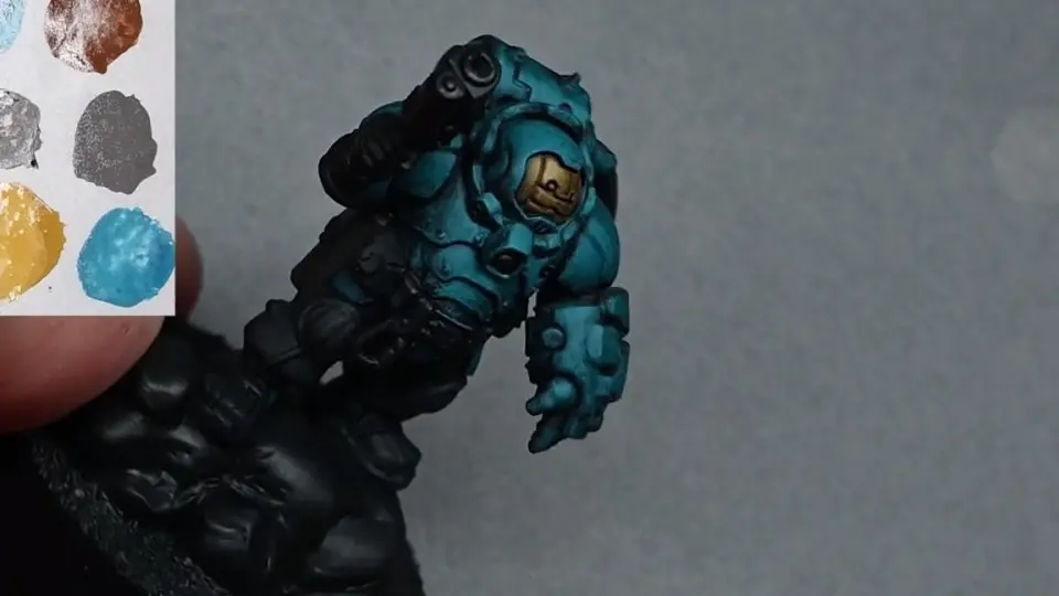 Painting the Warhammer 40K Leagues of Votann Hernkyn Pioneers