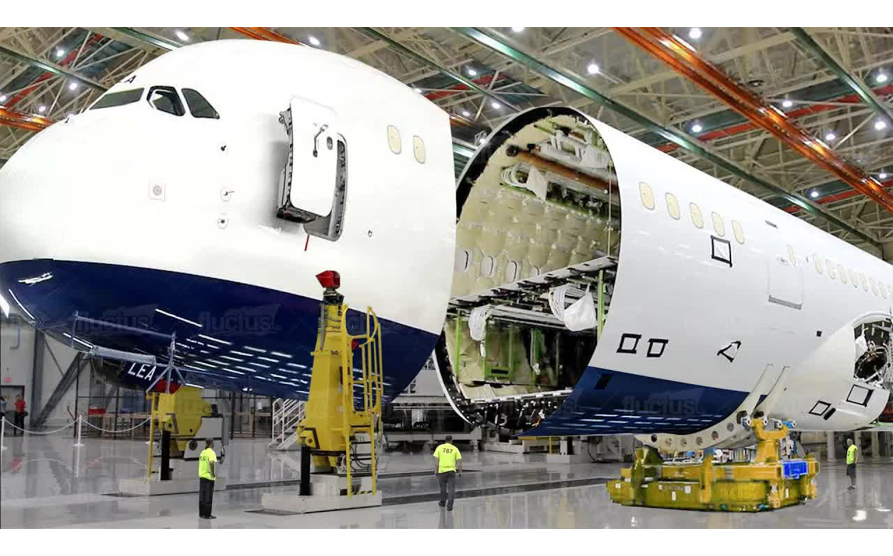 走进空客airbusa380大型客机总装工厂转载fluctus