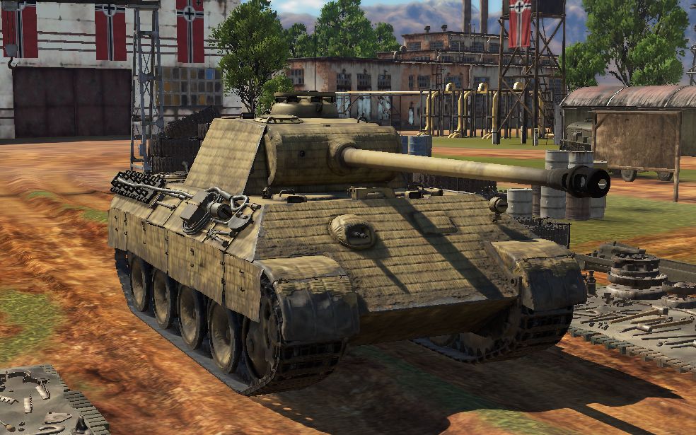 战争雷霆豹式坦克a型新权重实战测试