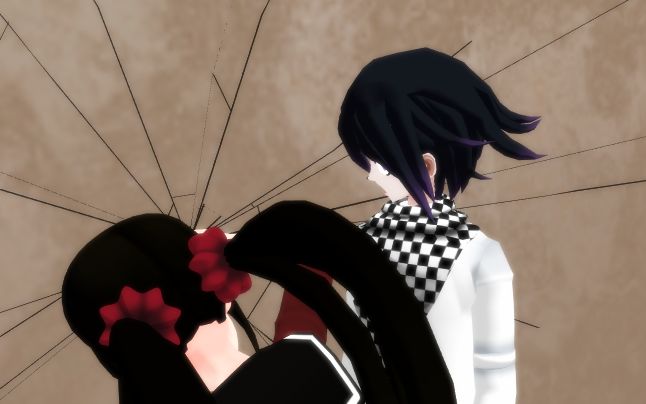 【弹丸论破mmd】王马小吉vs春川魔姬【阿波野qte】