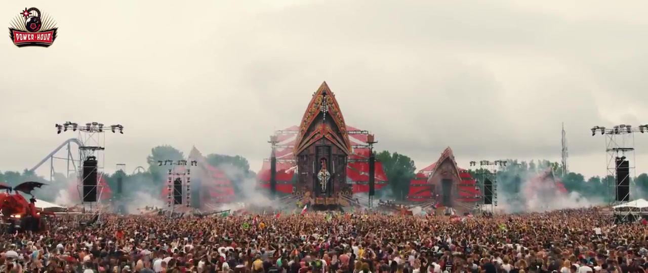 [图]Defqon.1 - Earthquake - Power Hour - Left To Right史上最大的crowd control