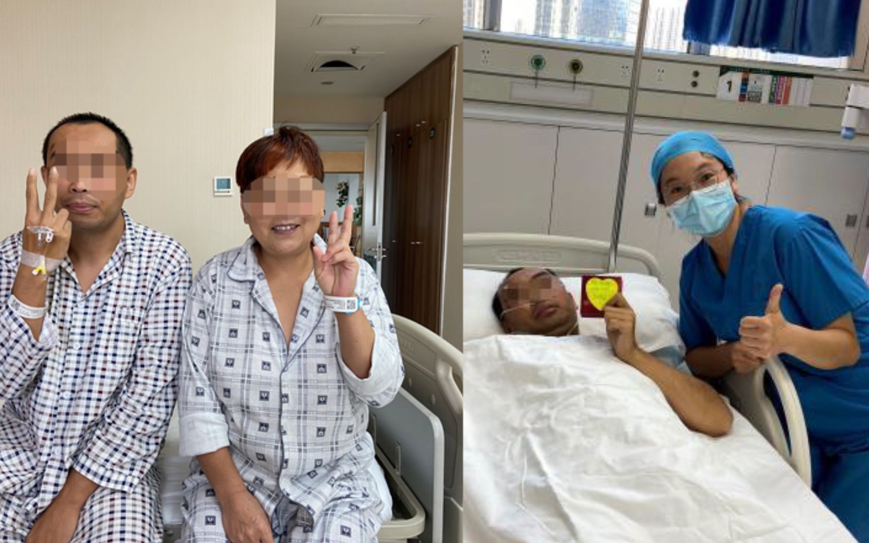 山西五旬母亲捐肾救子,医院成功完成跨血型肾移植,现场画面感人_哔哩