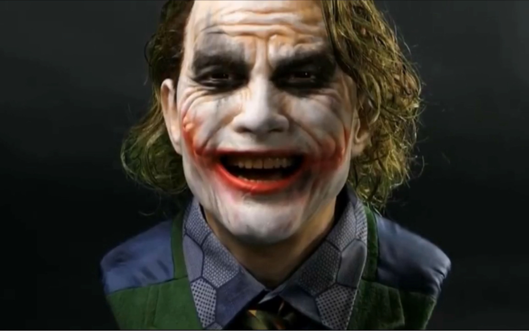 电影小丑泥人雕塑玩偶