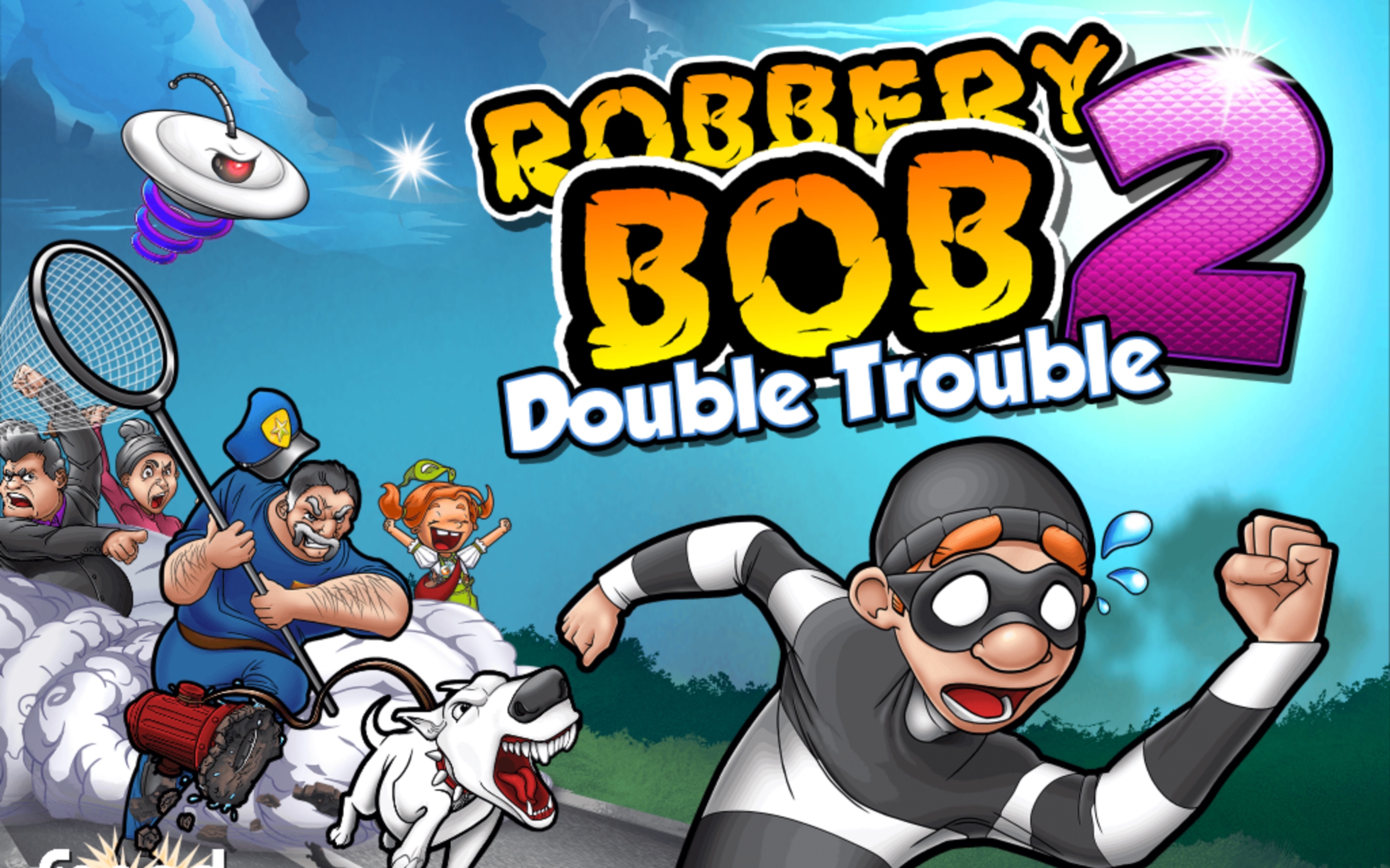 Robbery Bob2 DoubleTrouble 神偷鲍勃2双重麻烦 全关卡三星通关合集(已完结)哔哩哔哩bilibili