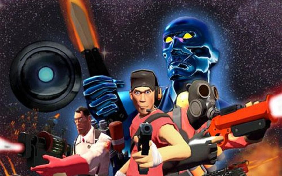 [图]【TF2】当佣兵们来到星战1纳布之战片场