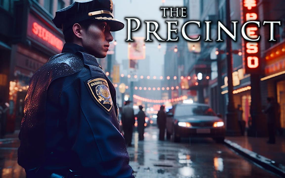 【4K】The Precinct 预告片 (2023年全新开放世界警察游戏)单机游戏热门视频