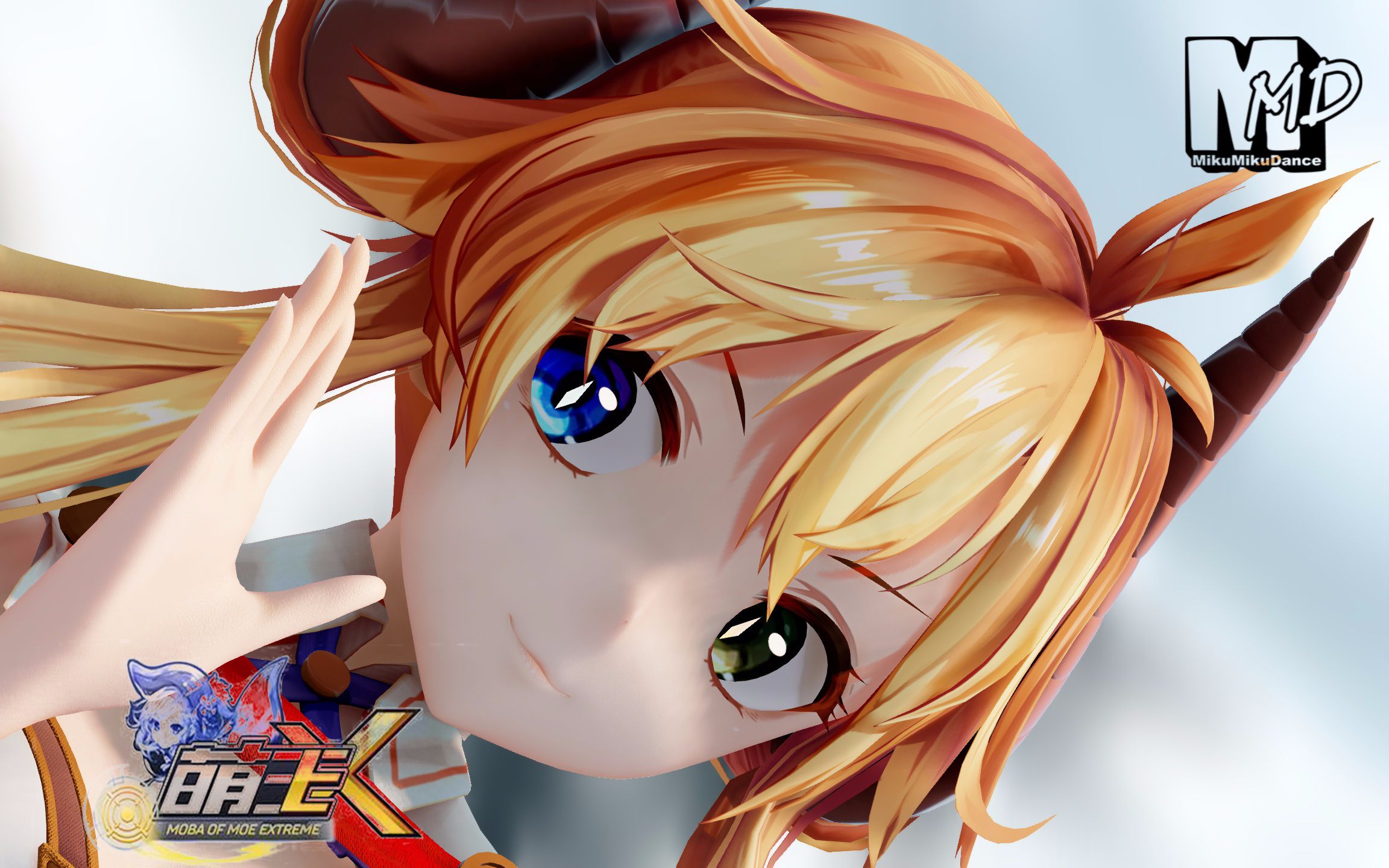 【萌王ex mmd】万物皆可娘化-亚历山大的美颜你看到了没?【lamb】