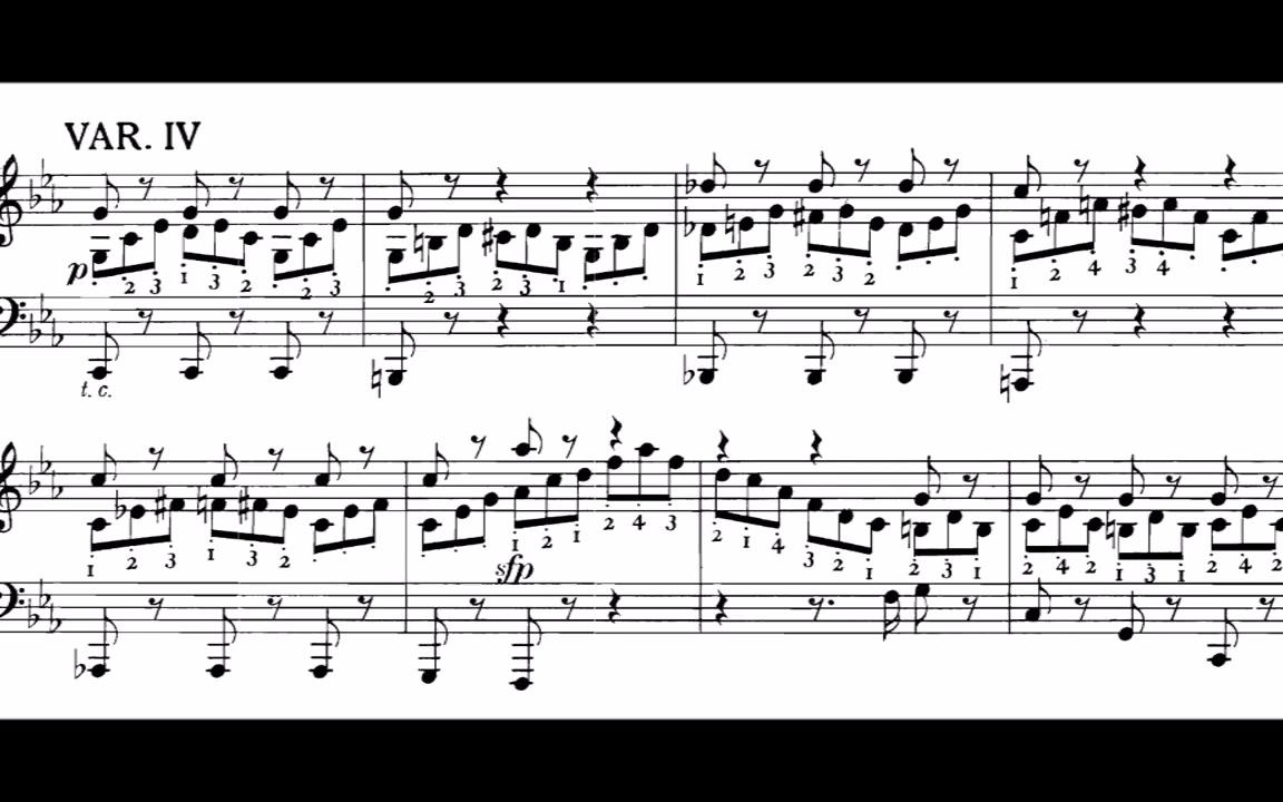 [图]Beethoven- 32 Variations in C Minor, WoO 80 (Perahia, Mustonen, Kissin)【贝多芬钢琴变奏曲