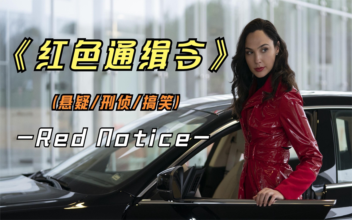 2021年最新悬疑影片《红色通缉令》巨石强森,神奇女侠,首次同台