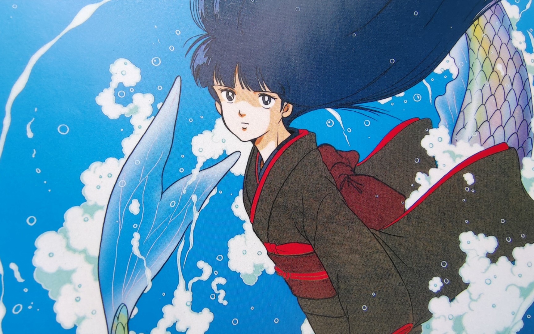 画师一石小百合中岛敦子人鱼之森乱马05等动画插画73动漫杂志赏析