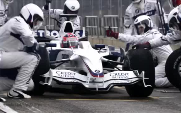 宝马索伯车队进站训练 BMW Sauber F1 Team  Pit stop Training. Awesome Sound哔哩哔哩bilibili