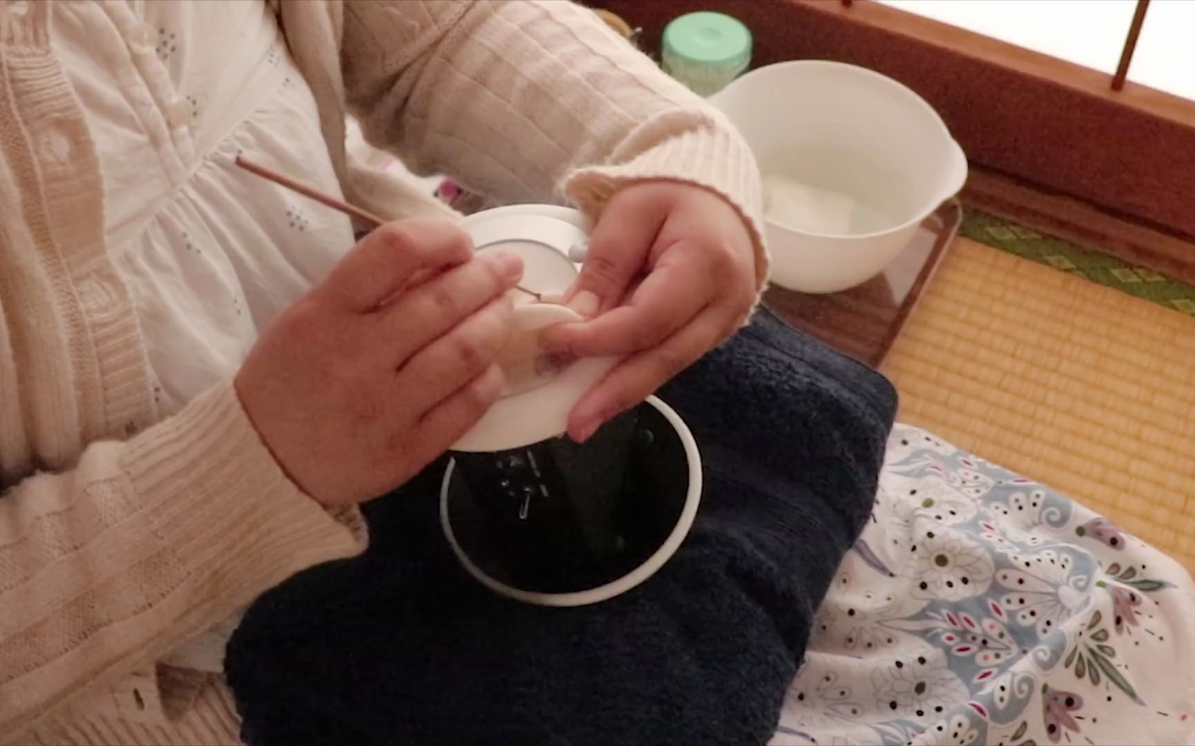 【ちびぽんの愈しの空间】【无人声】和室膝枕采耳 74 下雨天_哔哩