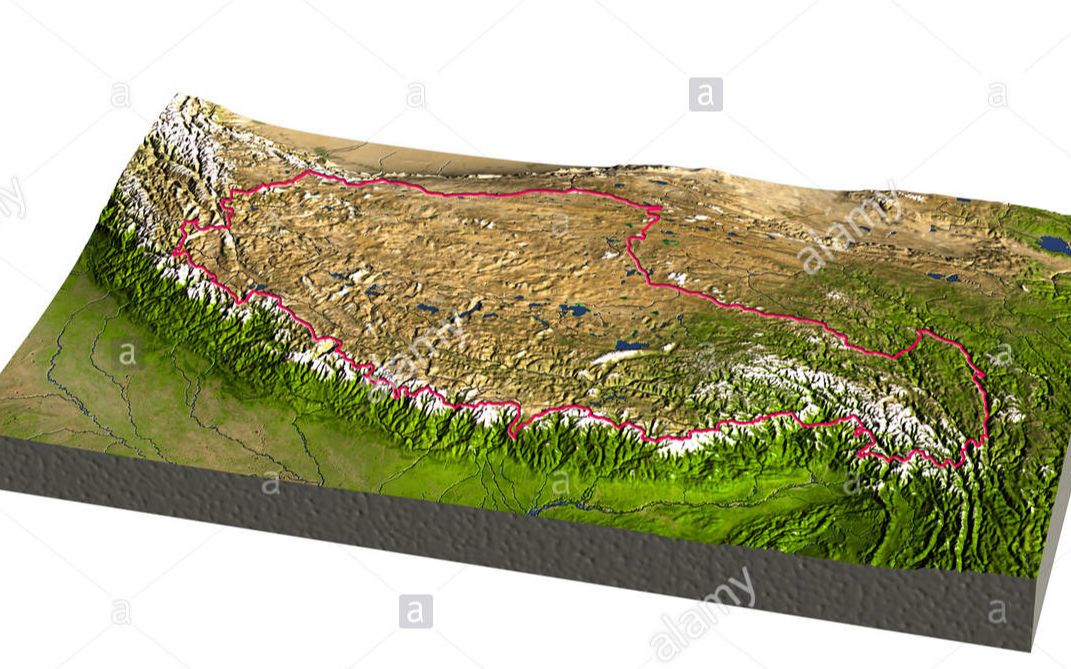 青藏地区的地形特征_哔哩哔哩 (゜-゜)つロ 干杯~-bilibili