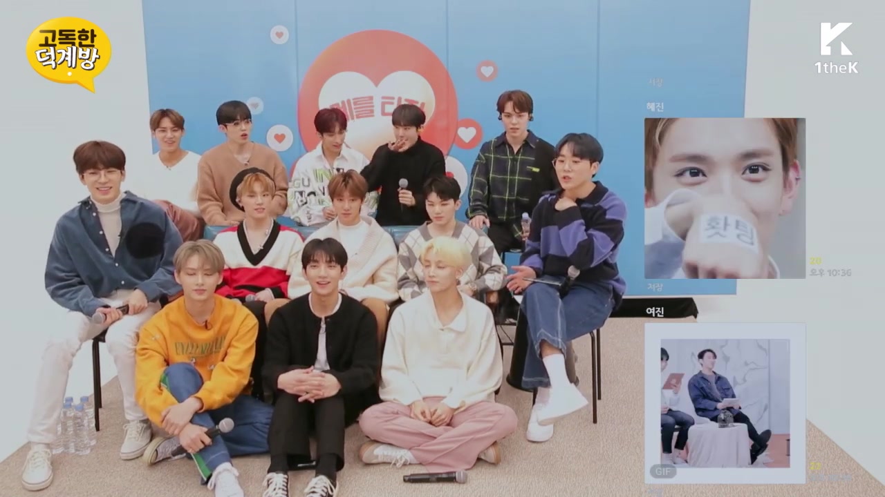 [图][中字]【Seventeen表情包派对】190128 STAR MEME CHAT SEVENTEEN Highlights