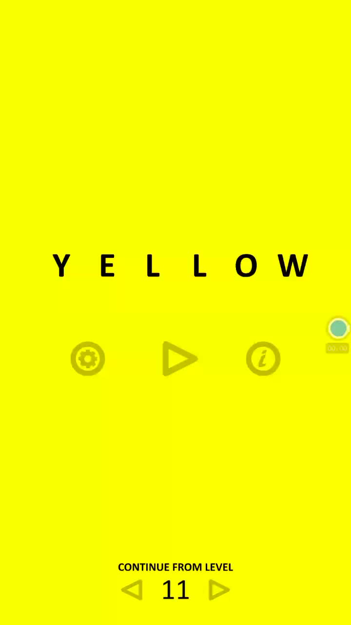 Yellow!让你的屏幕充满黄色的小游戏!哔哩哔哩bilibili